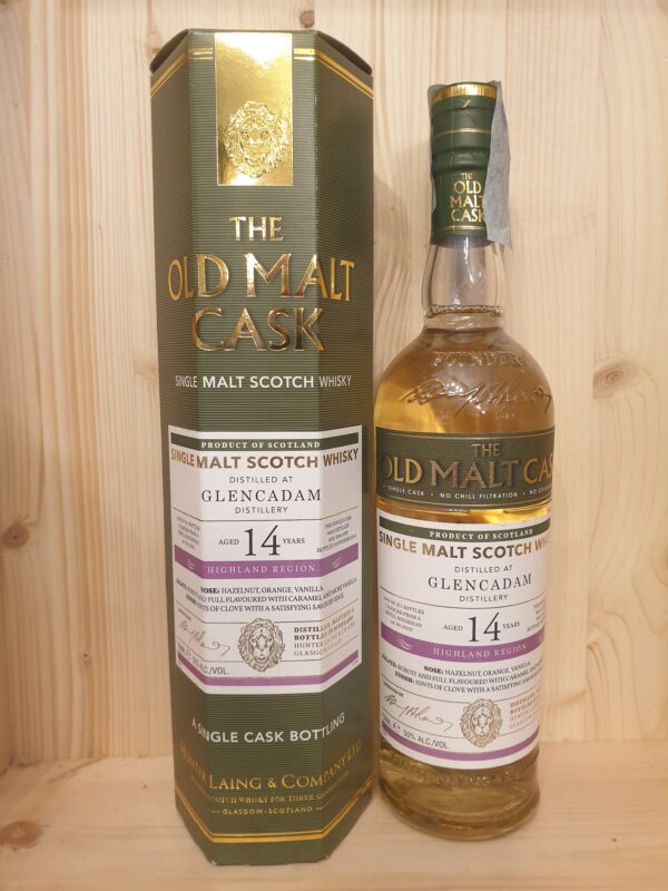 WHISKY GLENCADAM 14 YO THE OLD MALT CASK