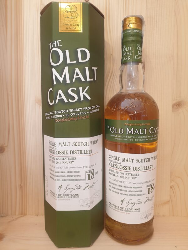 WHISKY GLENLOSSIE 1993 18 YO THE OLD MALT CASK