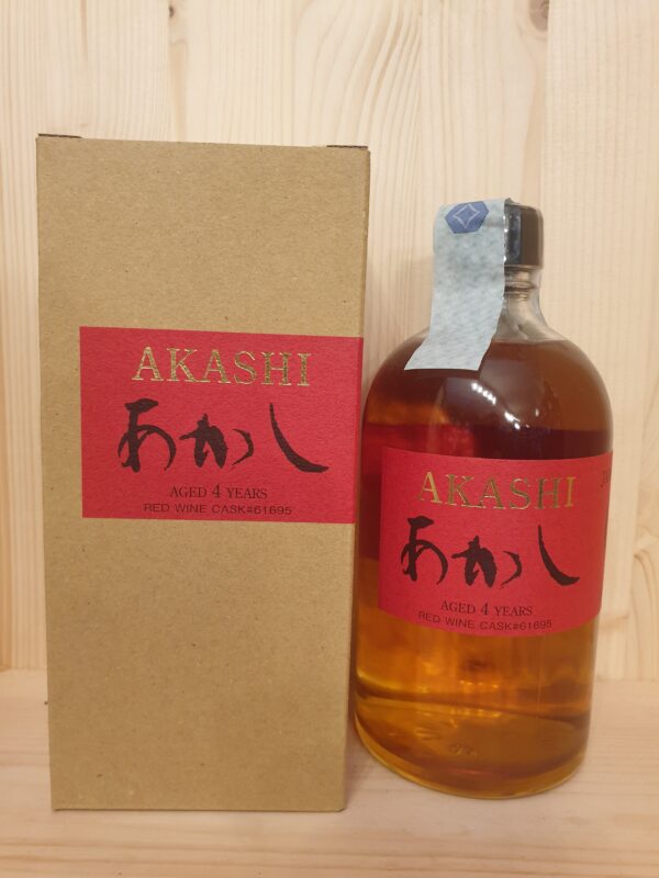 WHISKY  4 YO RED WINE CASK AKASHI
