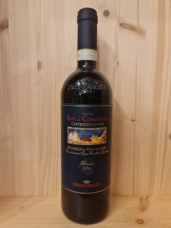 BRUNELLO DI MONTALCINO RISERVA CASTELGIOCONDO RIPE AL CONVENTO 2016 MARCHESI DE' FRESCOBALDI
